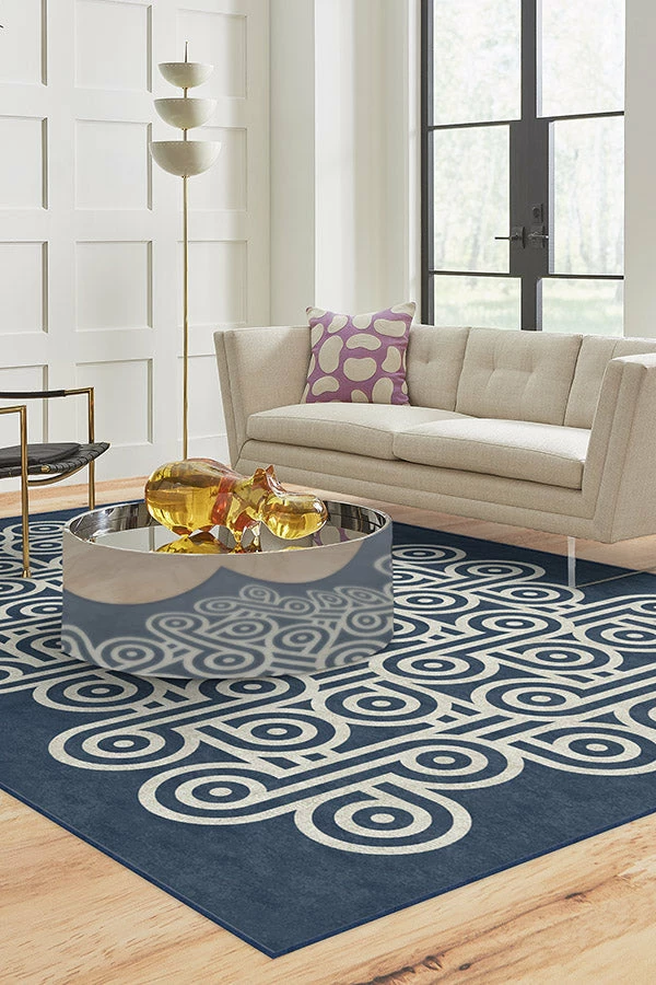 Top 10 ๐ Ruggable Jonathan Adler Pompidou Slate Blue Rug ๐ 4 Top 10 ๐ Ruggable Jonathan Adler Pompidou Slate Blue Rug ๐ - Image 4