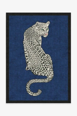 Deals ๐ Ruggable Jonathan Adler Snow Leopard Sapphire Rug ๐ฅ