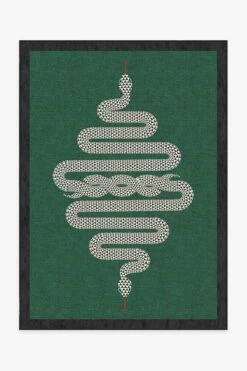 Cheapest ✨ Ruggable Jonathan Adler Venom Emerald Rug 🌟