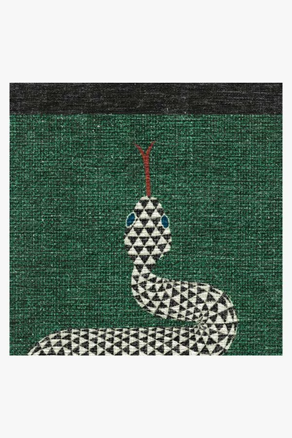 Cheapest ✨ Ruggable Jonathan Adler Venom Emerald Rug 🌟 3 Cheapest ✨ Ruggable Jonathan Adler Venom Emerald Rug 🌟 - Image 3