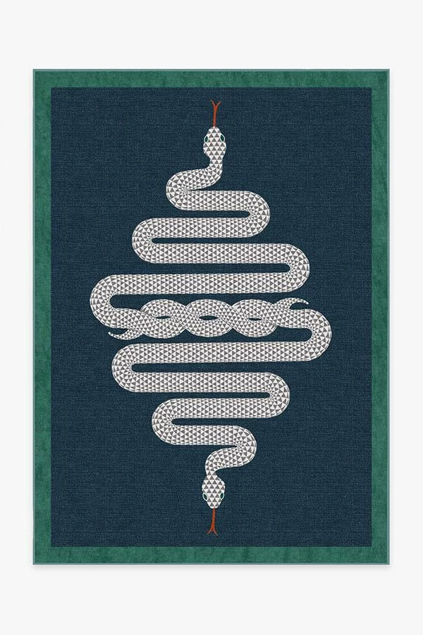 Cheapest ๐ Ruggable Jonathan Adler Venom Sapphire Rug ๐ฅฐ 2 Cheapest ๐ Ruggable Jonathan Adler Venom Sapphire Rug ๐ฅฐ - Image 2