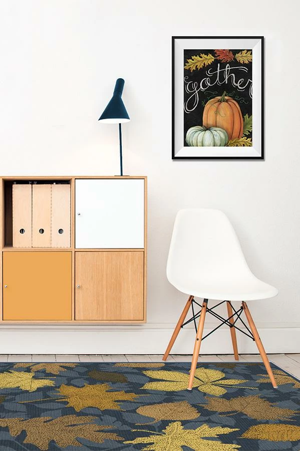 Brand new 💯 Ruggable Jora Navy Gold Rug 🔔 4 Brand new 💯 Ruggable Jora Navy Gold Rug 🔔 - Image 4