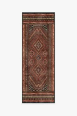 Discount ✨ Ruggable Kaden Amber Red Rug 😀 -Area Rugs Sales Store kaden amber red A RC NV011 27
