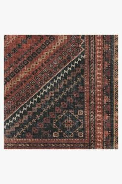 Discount ✨ Ruggable Kaden Amber Red Rug 😀 -Area Rugs Sales Store kaden amber red D RC NV011 27