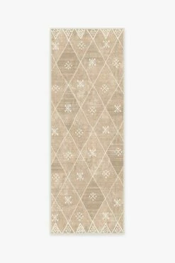 Best Pirce ❤️ Ruggable Kavi Diamond Rose Gold Rug 🎉 -Area Rugs Sales Store kavi diamond rose gold A RC 0345 27 V2