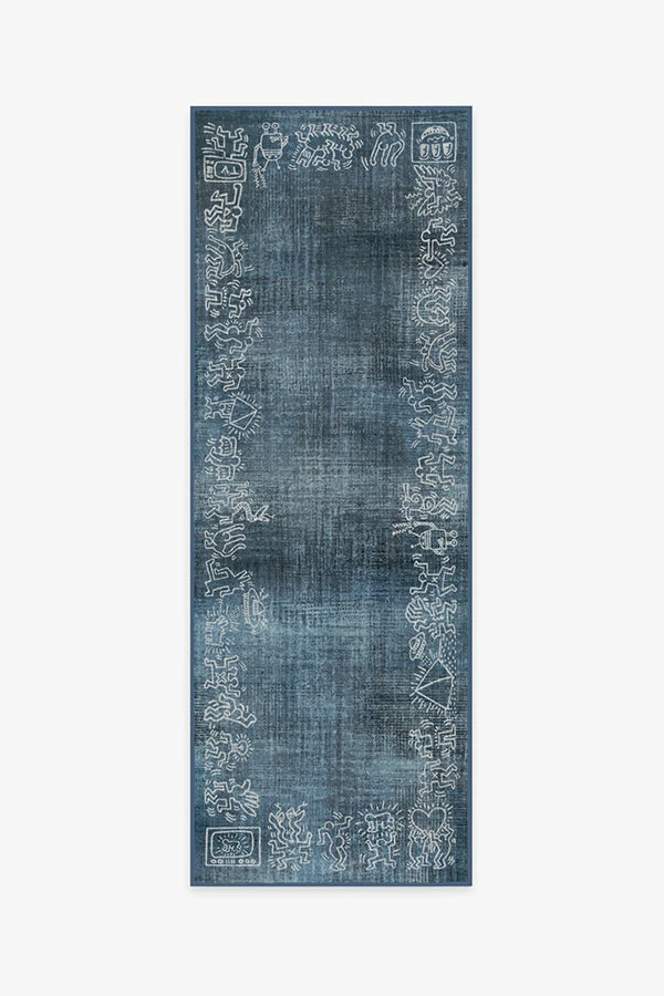 Best deal ๐ Ruggable Keith Haring Loisaida Cosmic Blue ๐งจ 6 Best deal ๐ Ruggable Keith Haring Loisaida Cosmic Blue ๐งจ - Image 6