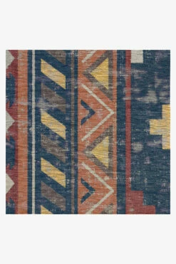 Wholesale ⌛ Ruggable Kilim Batik Navy Rug 👏 -Area Rugs Sales Store kilim batik navy D RC 0195 27 V2