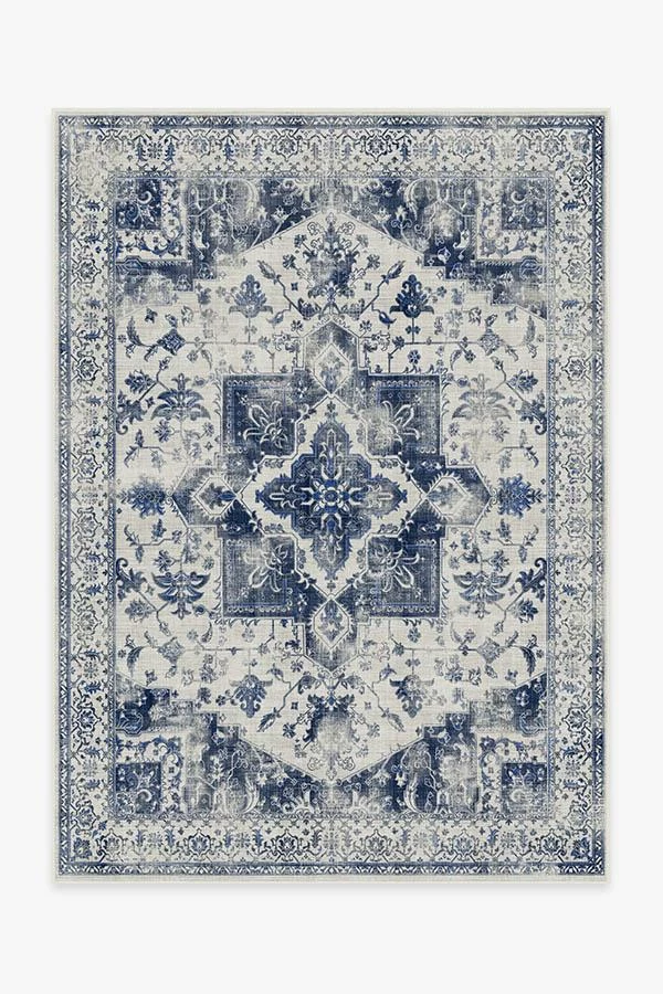 Hot Sale 🔔 Ruggable Kira Delft Blue Rug 🛒 2 Hot Sale 🔔 Ruggable Kira Delft Blue Rug 🛒 - Image 2