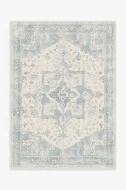 Cheapest 🎉 Ruggable Kira Soft Blue Rug ⌛