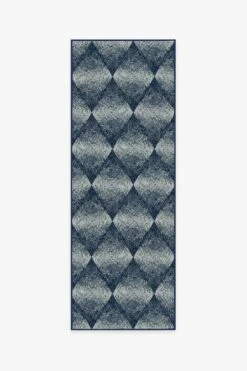 Coupon 🔔 Ruggable Outdoor Kumo Diamond Navy Rug 🔥 -Area Rugs Sales Store kumo diamond navy B RC OD039 27