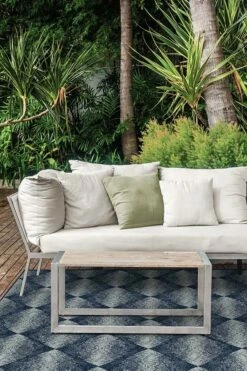 Coupon 🔔 Ruggable Outdoor Kumo Diamond Navy Rug 🔥 -Area Rugs Sales Store kumo diamond navy C RC OD039 57