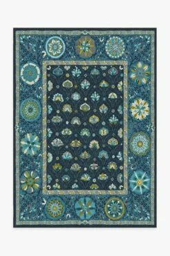 Cheapest 😍 Ruggable Latiff Midnight Blue Rug ⌛