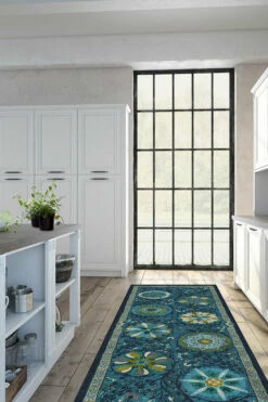 Cheapest 😍 Ruggable Latiff Midnight Blue Rug ⌛ -Area Rugs Sales Store latiff midnight blue C RC 0357 27