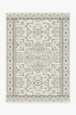 Coupon 🌟 Ruggable Leelu Black & White Rug 🎉