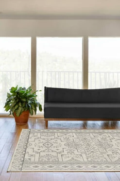 Coupon 🌟 Ruggable Leelu Black & White Rug 🎉 -Area Rugs Sales Store leelu black white C RC MT025 57 v2