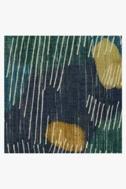 Coupon 🎉 Ruggable Leona Midnight Blue Rug ✔️ -Area Rugs Sales Store leona midnight blue D RC 0670 57