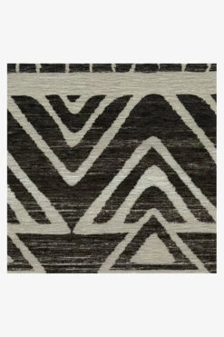 Budget 🥰 Ruggable Linear Diamond Black Rug ✔️ -Area Rugs Sales Store linear diamond black D RC 0208 27 V2