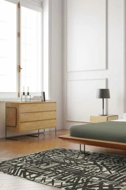 Brand new 😀 Ruggable Lokal Charcoal Rug 🛒 -Area Rugs Sales Store lokal charcoal C RC 0730 57