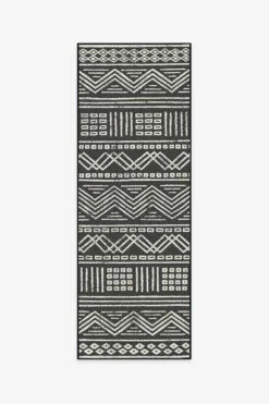 Best Sale 🧨 Ruggable Outdoor Loma Black Rug 🔔 -Area Rugs Sales Store loma black A RC OT017 27