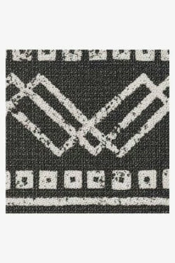 Best Sale 🧨 Ruggable Outdoor Loma Black Rug 🔔 -Area Rugs Sales Store loma black D RC OT017 57