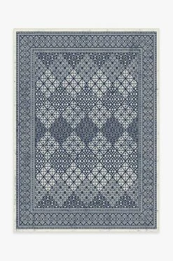 Hot Sale 💯 Ruggable Outdoor Loseta Royal Blue Rug 👍