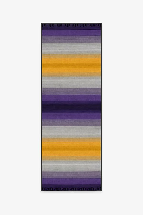 New 🧨 Ruggable LSU Ombre Stripe Rug ✨ 5 New 🧨 Ruggable LSU Ombre Stripe Rug ✨ - Image 5