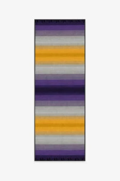 New 🧨 Ruggable LSU Ombre Stripe Rug ✨ 13 New 🧨 Ruggable LSU Ombre Stripe Rug ✨ -Area Rugs Sales Store lsu ombre stripe B RC NC012 27