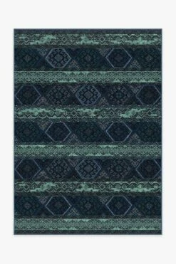 Wholesale 🎉 Ruggable Lunara Geo Sapphire Rug 🔔