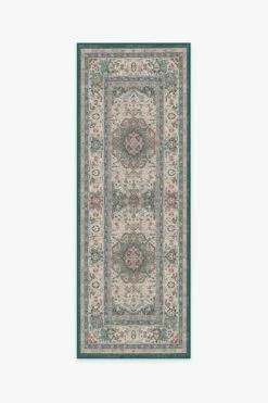 Best reviews of ⭐ Ruggable Malileh Heriz Emerald Rug 🛒 -Area Rugs Sales Store malileh heriz emerald A RC 0513 27 V2
