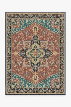 Outlet 💯 Ruggable Maral Heriz Burgundy Rug 🧨