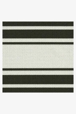 Best Pirce 🔔 Ruggable Outdoor Marina Stripe Black Rug ✨ 14 Best Pirce 🔔 Ruggable Outdoor Marina Stripe Black Rug ✨ -Area Rugs Sales Store marina stripe black D RC TR009 27