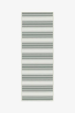 Cheapest 💯 Ruggable Outdoor Marina Stripe Grey Rug 👏 -Area Rugs Sales Store marina stripe grey B RC TR010 27