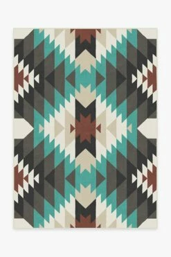 Hot Sale ๐ Ruggable Mariposa Turquoise Rug ๐งจ