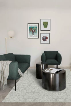 Hot Sale 😍 Ruggable Marvel Damask Stone Rug 🧨 -Area Rugs Sales Store marvel damask stone C RC MV025 57 V2