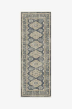 Buy 😀 Ruggable Maxine Dusk Blue Rug 😀 -Area Rugs Sales Store maxine dusk blue A RC LH013 27