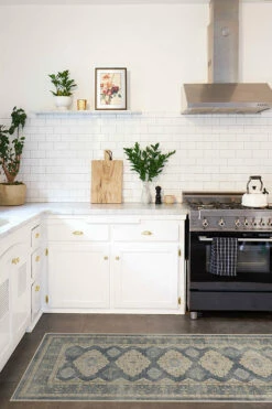 Buy 😀 Ruggable Maxine Dusk Blue Rug 😀 -Area Rugs Sales Store maxine dusk blue C RC LH013 27