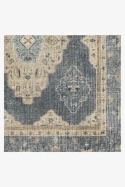 Buy 😀 Ruggable Maxine Dusk Blue Rug 😀 -Area Rugs Sales Store maxine dusk blue D RC LH013 57