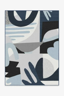 Deals 😉 Ruggable Outdoor Medley Blue & Grey Rug 😍