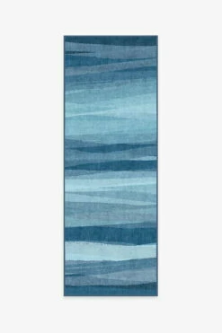 New ❤️ Ruggable Meridian Blue Rug 💯 -Area Rugs Sales Store meridian blue A RC 0317 27