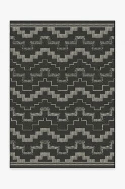 New ๐ Ruggable Outdoor Meseta Black Rug ๐งจ