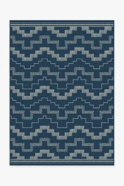 Brand new 🧨 Ruggable Outdoor Meseta Navy Rug 🛒
