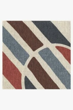 New 🔔 Ruggable Metro Red Rug 😉 -Area Rugs Sales Store metro red D RC 0736 27