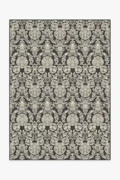 Flash Sale 💯 Ruggable Mickey Damask Charcoal Rug 😀