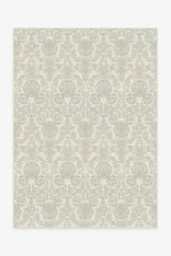 Outlet 🛒 Ruggable Mickey Damask Light Grey Rug 🌟