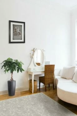 Outlet 🛒 Ruggable Mickey Damask Light Grey Rug 🌟 -Area Rugs Sales Store mickey damask light grey C RC DY015 57