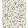 Promo 👏 Ruggable Mickey Doodles Black and Ivory Rug 😍