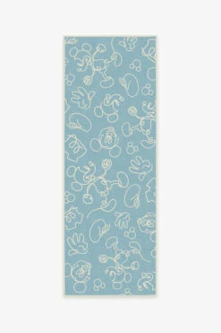 Cheapest 💯 Ruggable Mickey Doodles Blue Rug 🌟 -Area Rugs Sales Store mickey doodles blue A RC DY022 27 438f3dd2 98e1 45eb 8aaf 27fe2db0e1f1