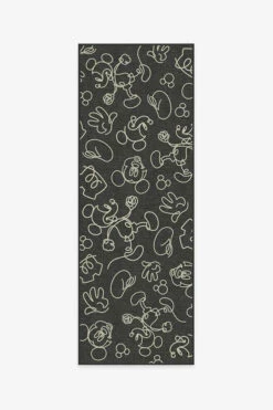 Flash Sale 🎉 Ruggable Mickey Doodles Onyx Rug 💯 13 Flash Sale 🎉 Ruggable Mickey Doodles Onyx Rug 💯 -Area Rugs Sales Store mickey doodles onyx A RC DY023 27