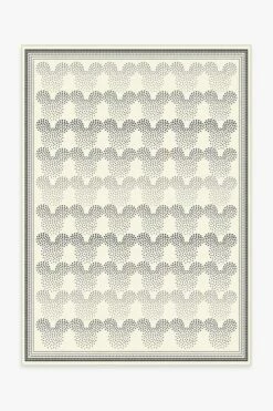 Hot Sale 😀 Ruggable Mickey Ombre Black and White Rug ⭐