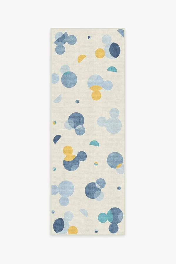 Budget 🥰 Ruggable Mickey Polka Dots Slate Blue Rug 🎁 6 Budget 🥰 Ruggable Mickey Polka Dots Slate Blue Rug 🎁 - Image 6